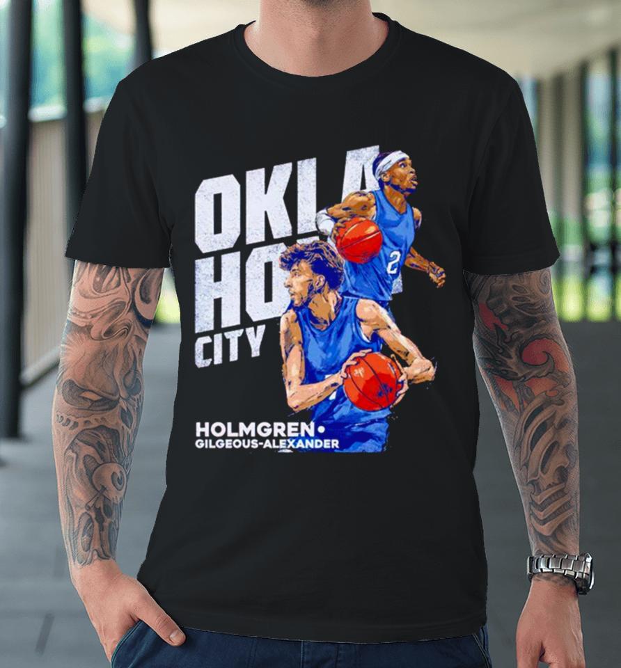 Chet Holmgren Shai Gilgeous Alexander Oklahoma City Thunder Premium T-Shirt