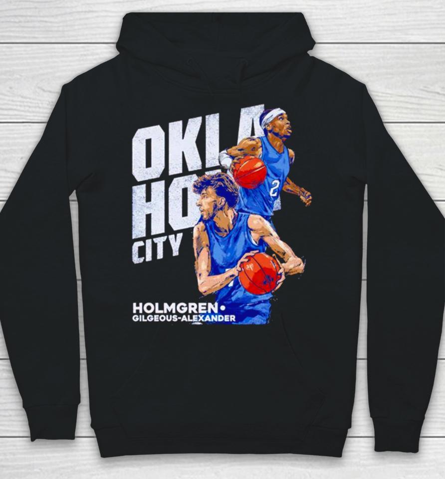 Chet Holmgren Shai Gilgeous Alexander Oklahoma City Thunder Hoodie