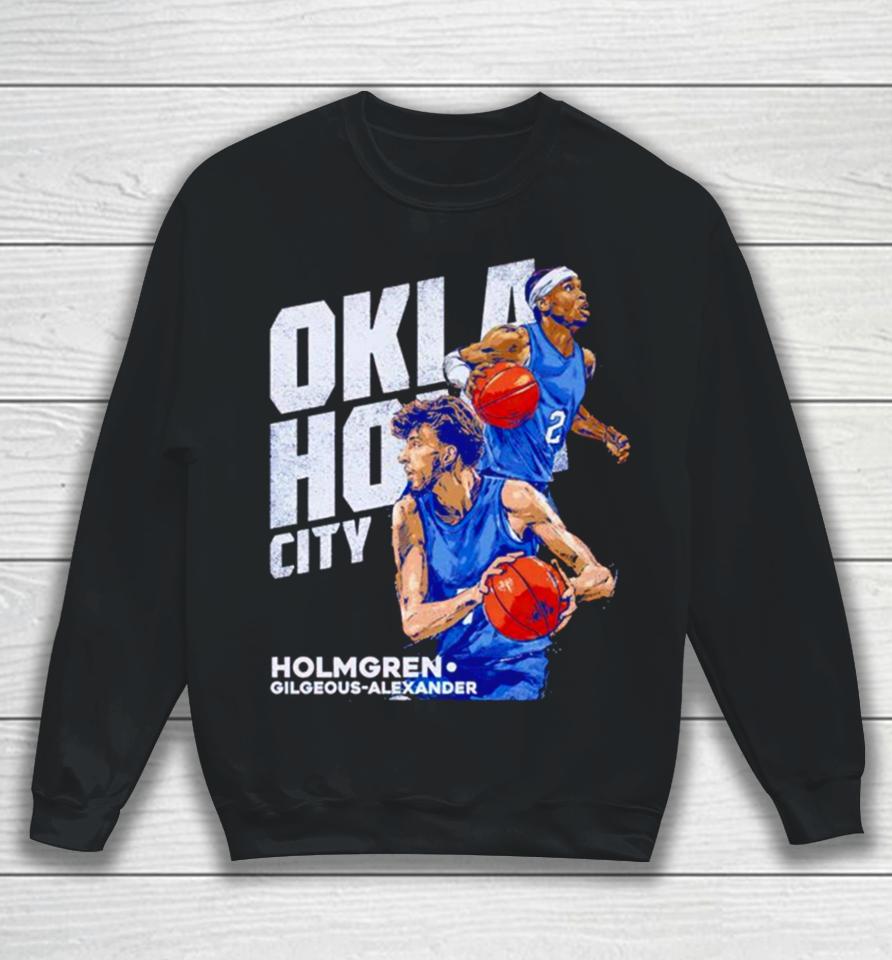 Chet Holmgren Shai Gilgeous Alexander Oklahoma City Thunder Sweatshirt
