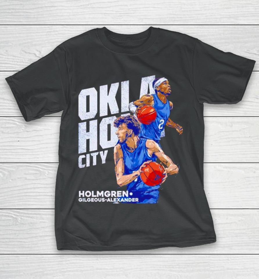 Chet Holmgren Shai Gilgeous Alexander Oklahoma City Thunder T-Shirt