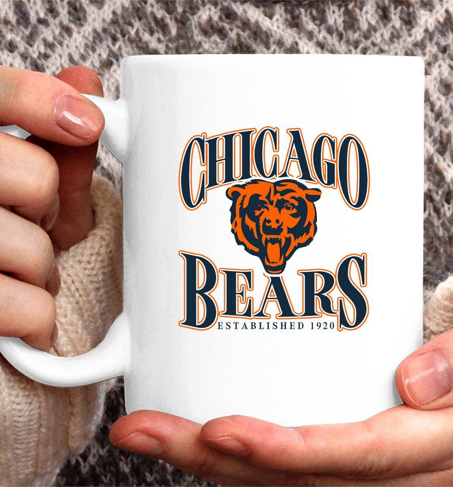 Chicago Bears Fanatics Branded Heathered Charcoal Playability Coffee Mug