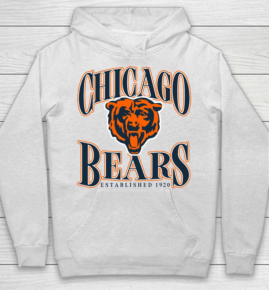 Chicago Bears Fanatics Branded Heathered Charcoal Playability Hoodie