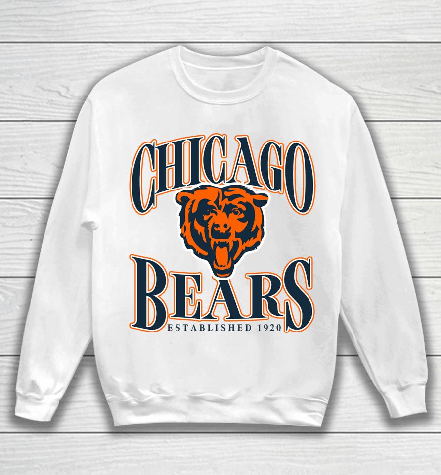 Chicago Bears Fanatics Branded Heathered Charcoal Playability Sweatshirt