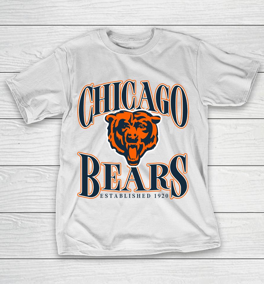 Chicago Bears Fanatics Branded Heathered Charcoal Playability T-Shirt