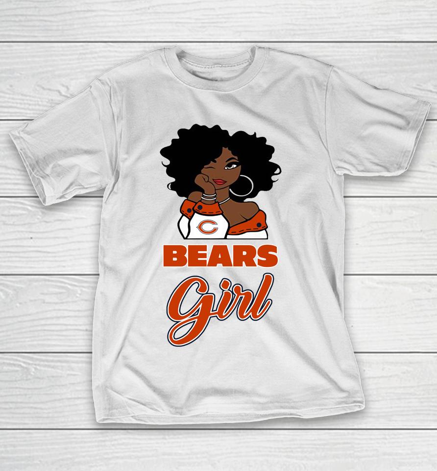 Chicago Bears Girl Nfl T-Shirt