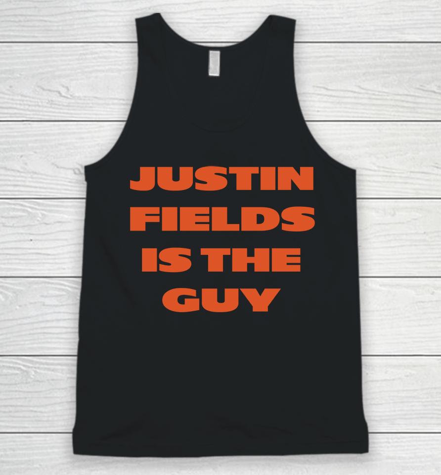 Chicago Bears Justin Fields Is The Guy Unisex Tank Top
