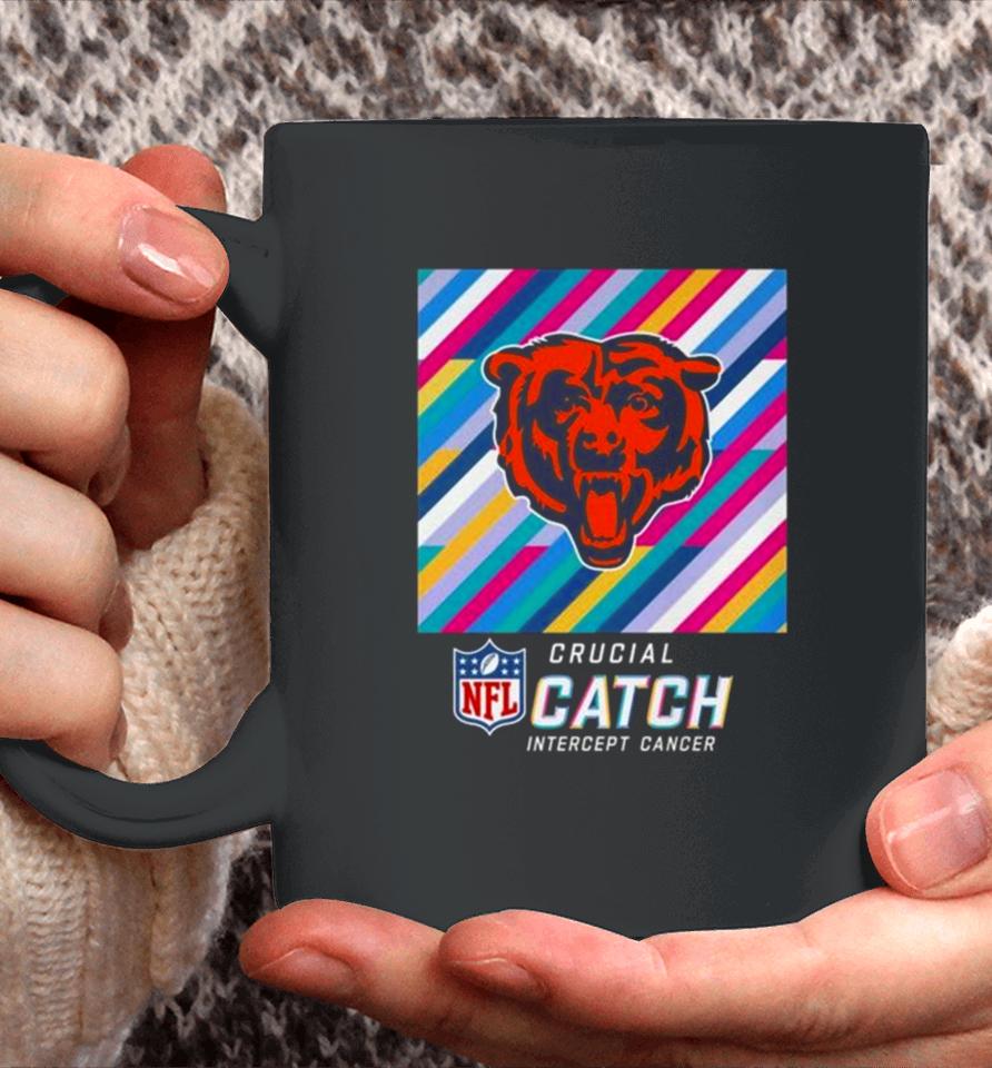 Chicago Bears Nfl Crucial Catch Intercept Cancer Coffee Mug