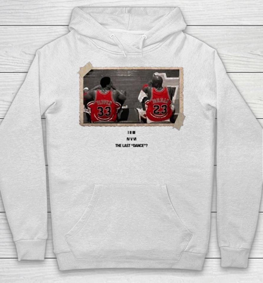 Chicago Bulls The Last Dance Vintage Michael Jordan &Amp; Scottie Pippen Hoodie