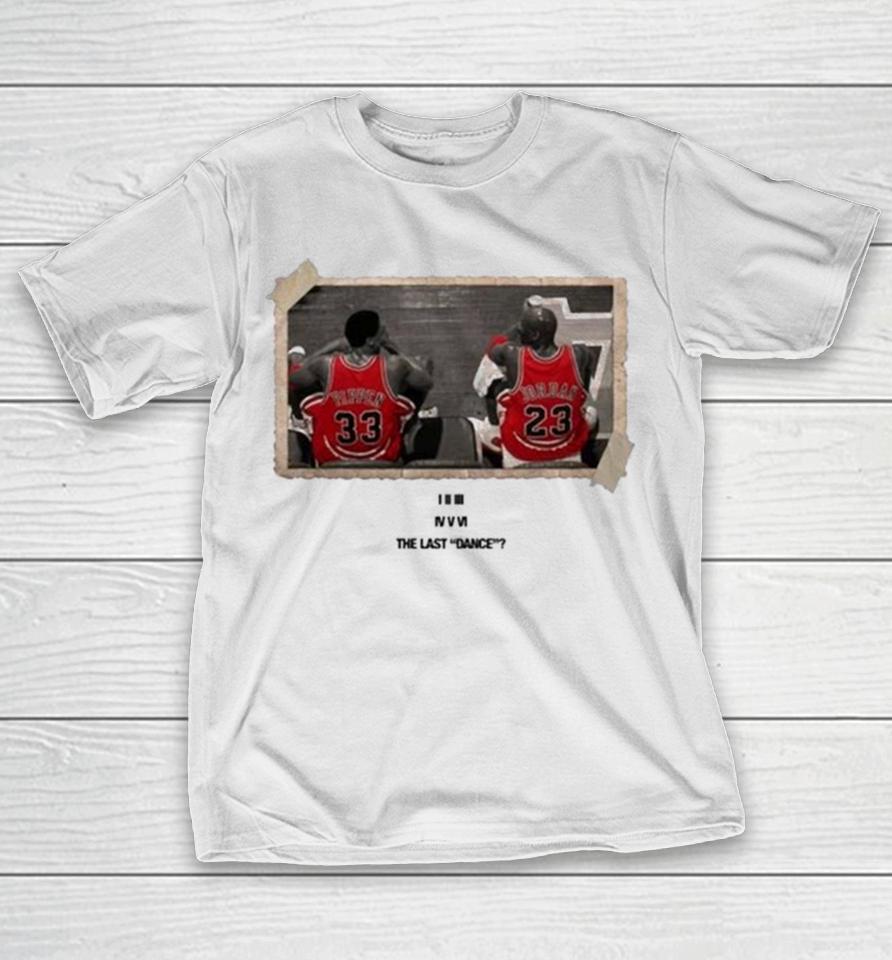Chicago Bulls The Last Dance Vintage Michael Jordan &Amp; Scottie Pippen T-Shirt