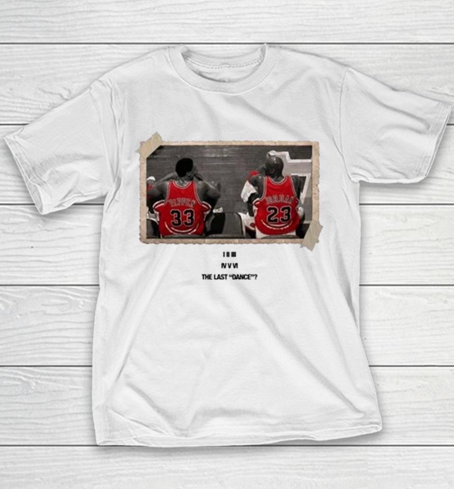 Chicago Bulls The Last Dance Vintage Michael Jordan &Amp; Scottie Pippen Youth T-Shirt