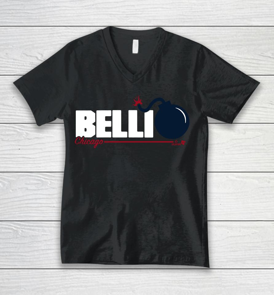 Chicago Cody Bellinger Belli-Bomb Unisex V-Neck T-Shirt
