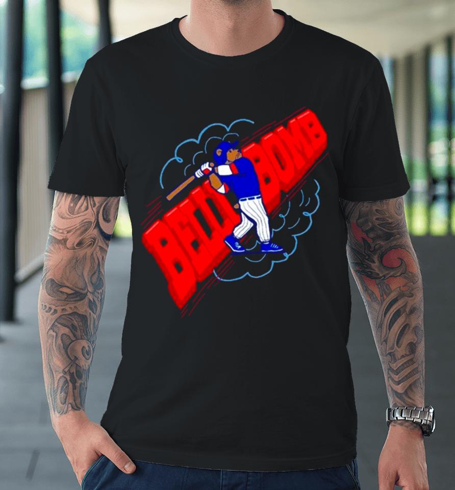 Chicago Cubs Baseball Belli Bomb Premium T-Shirt