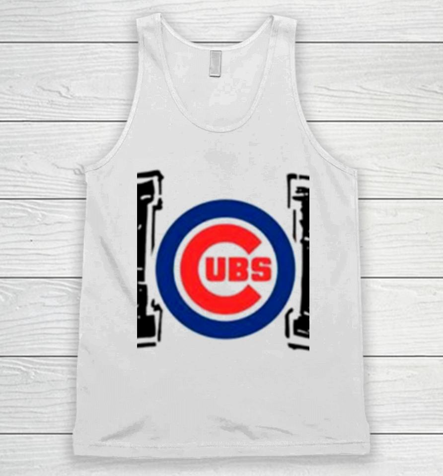 Chicago Cubs Baseball Mom Like A Normal Mom But Louder And Prouder Unisex Tank Top