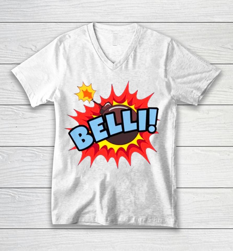 Chicago Cubs Belli Bomb Unisex V-Neck T-Shirt