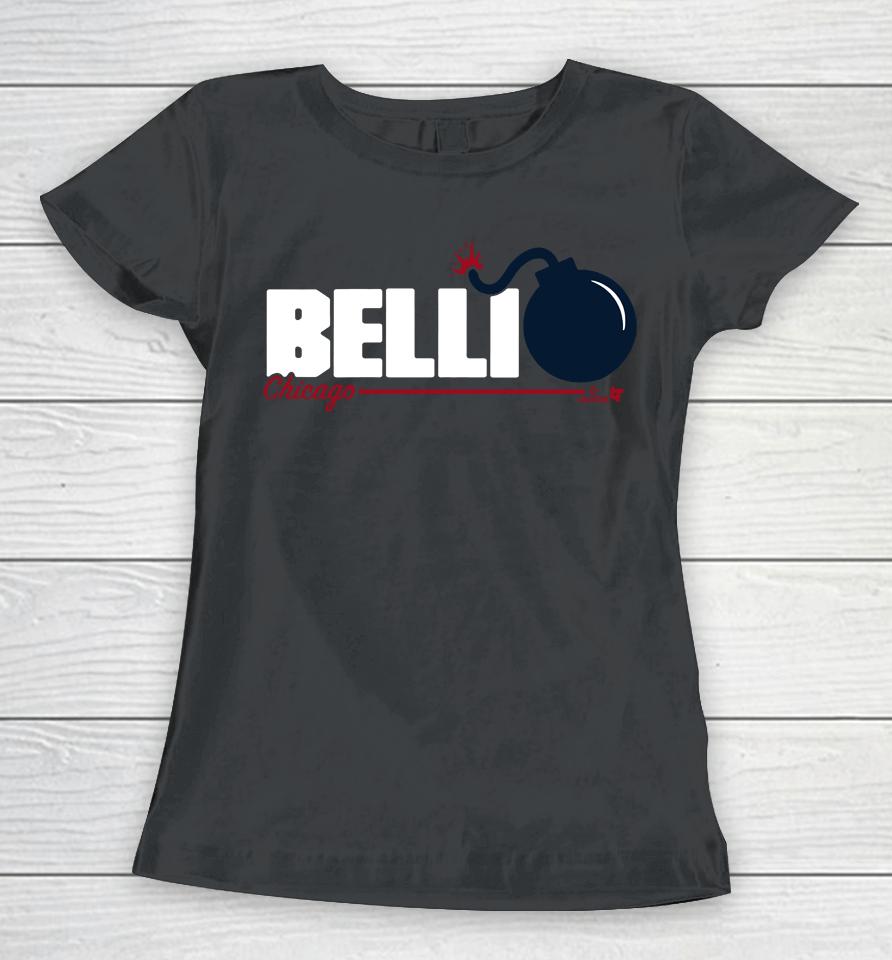 Chicago Cubs Cody Bellinger Belli-Bomb Women T-Shirt