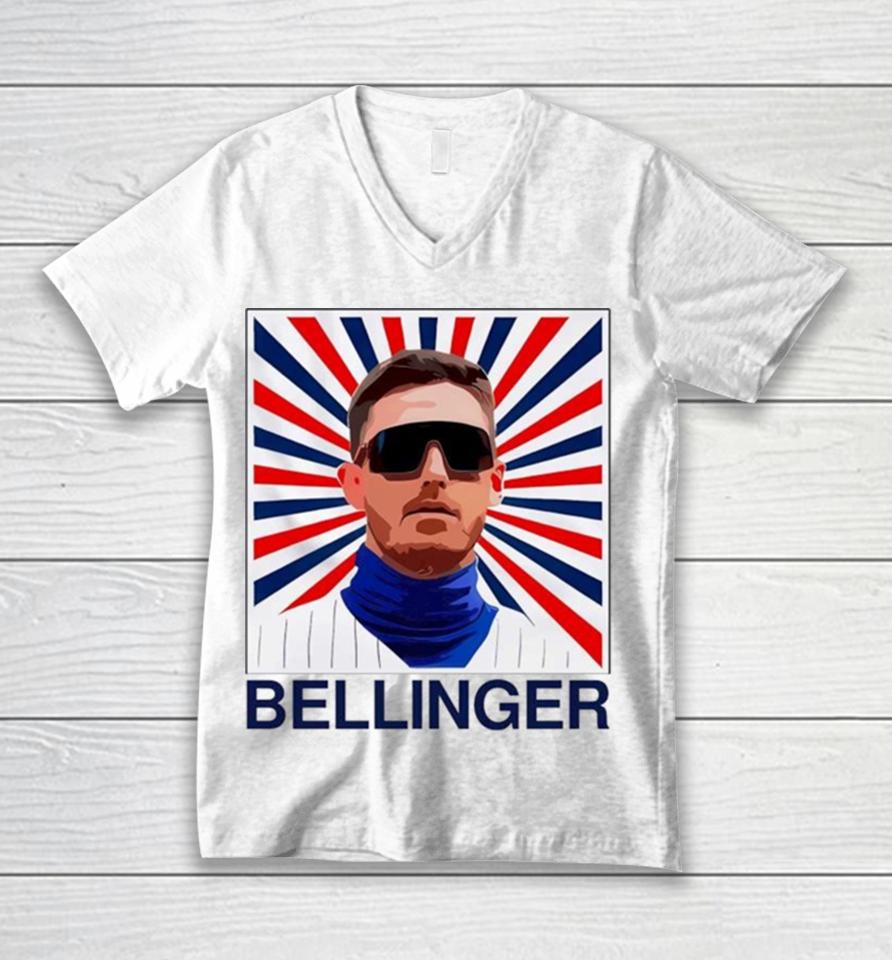 Chicago Cubs Cody Bellinger Mlb Baseball Unisex V-Neck T-Shirt