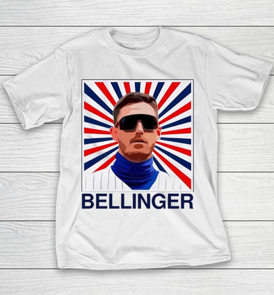Chicago Cubs Cody Bellinger Mlb Baseball Youth T-Shirt