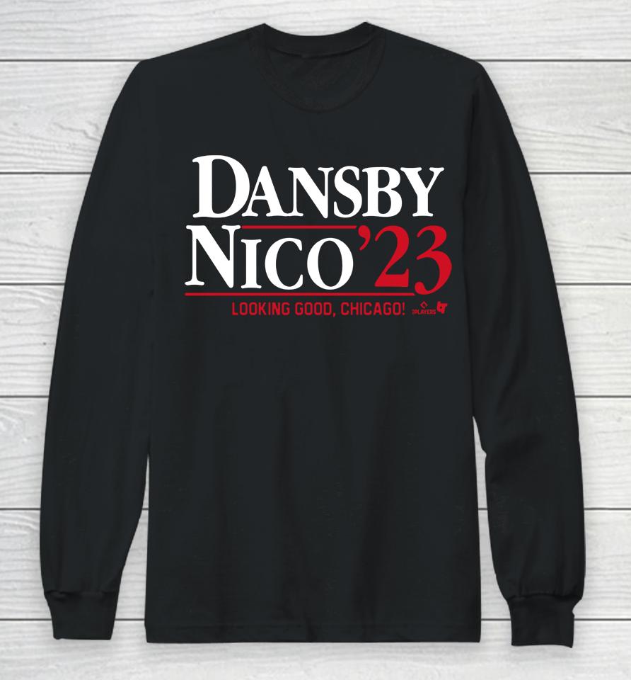 Chicago Cubs Dansby Nico 2023 Long Sleeve T-Shirt