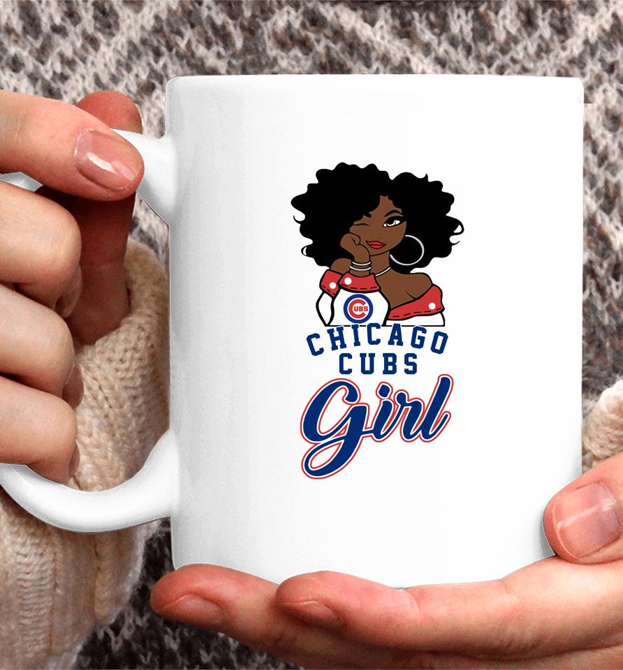 Chicago Cubs Girl Mlb Coffee Mug