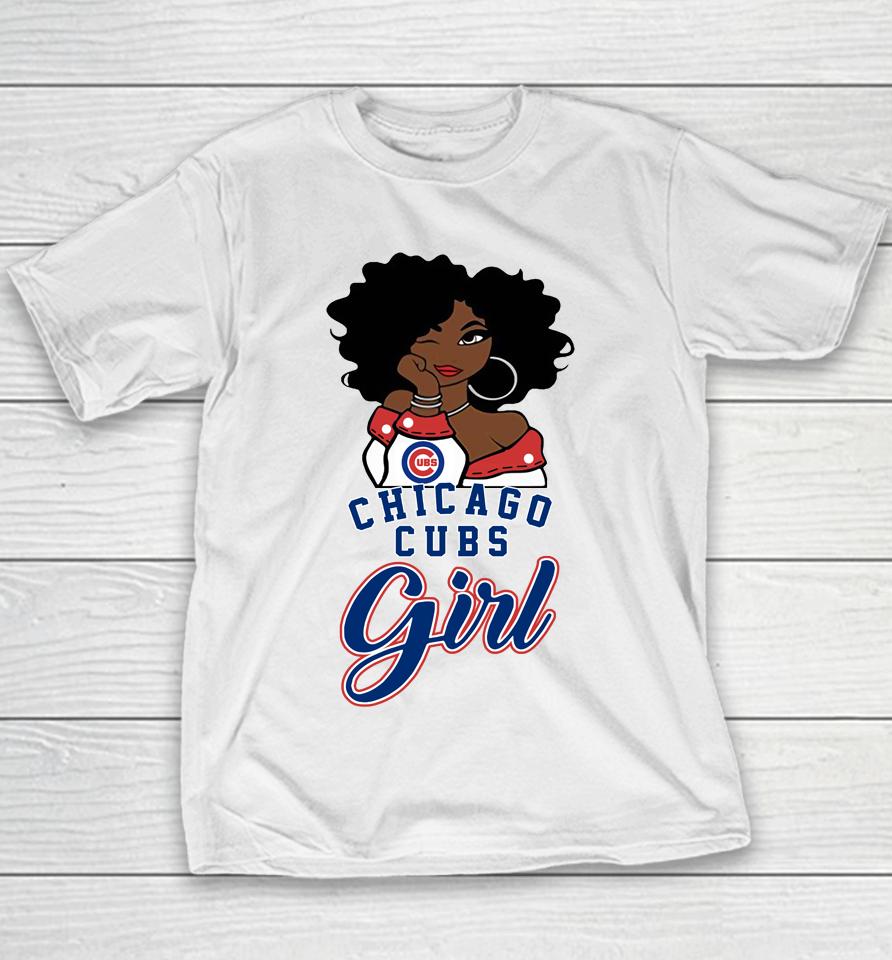 Chicago Cubs Girl Mlb Youth T-Shirt
