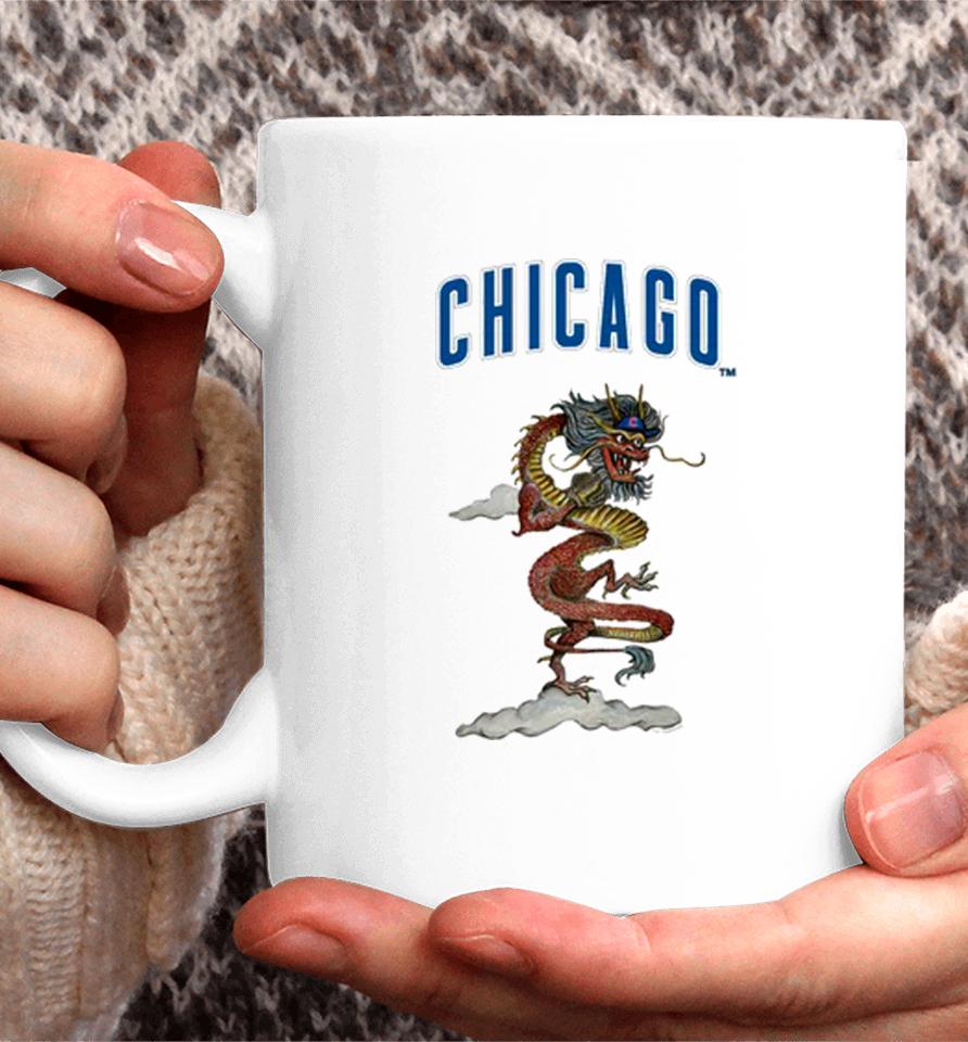 Chicago Cubs Mlb 2024 Year Of The Dragon Coffee Mug