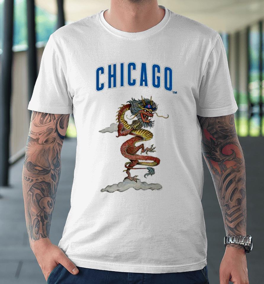 Chicago Cubs Mlb 2024 Year Of The Dragon Premium T-Shirt