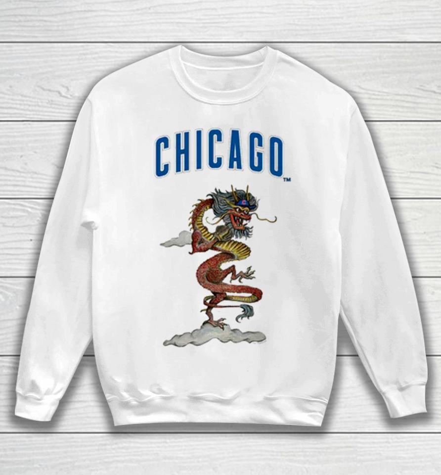 Chicago Cubs Mlb 2024 Year Of The Dragon Sweatshirt