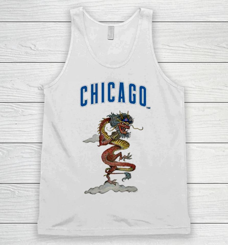 Chicago Cubs Mlb 2024 Year Of The Dragon Unisex Tank Top