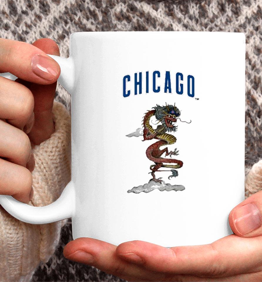 Chicago Cubs Tiny Turnip Infant 2024 Year Of The Dragon Coffee Mug