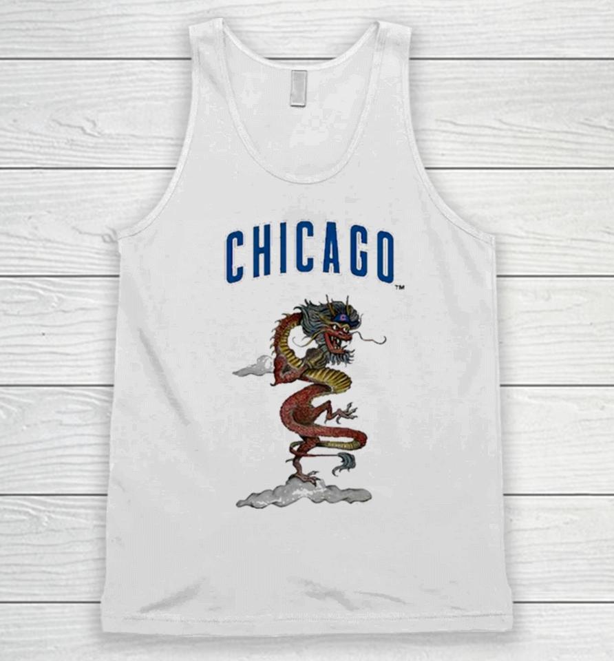 Chicago Cubs Tiny Turnip Infant 2024 Year Of The Dragon Unisex Tank Top