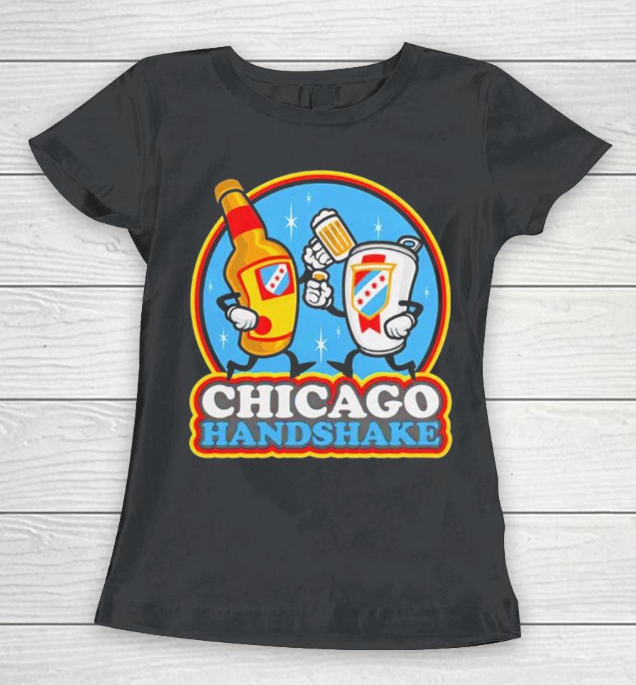 Chicago Handshake Women T-Shirt