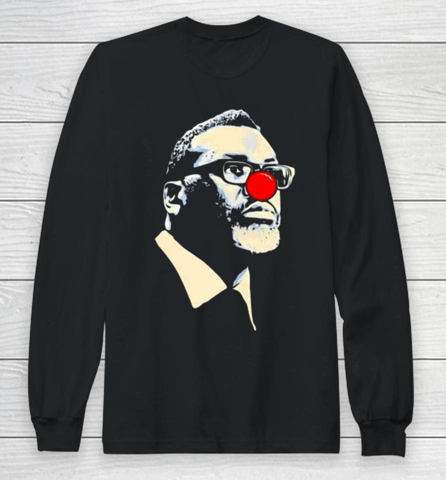 Chicago Mayor Brandon Johnson Clown Long Sleeve T-Shirt