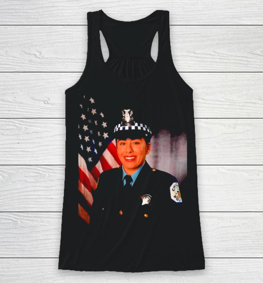 Chicago Police Officer Ella French Racerback Tank