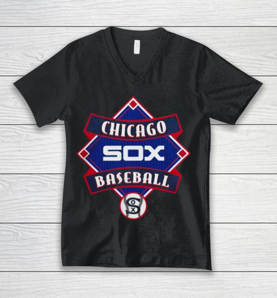 Chicago White Sox Fanatics Branded Cooperstown Collection Field Play Unisex V-Neck T-Shirt