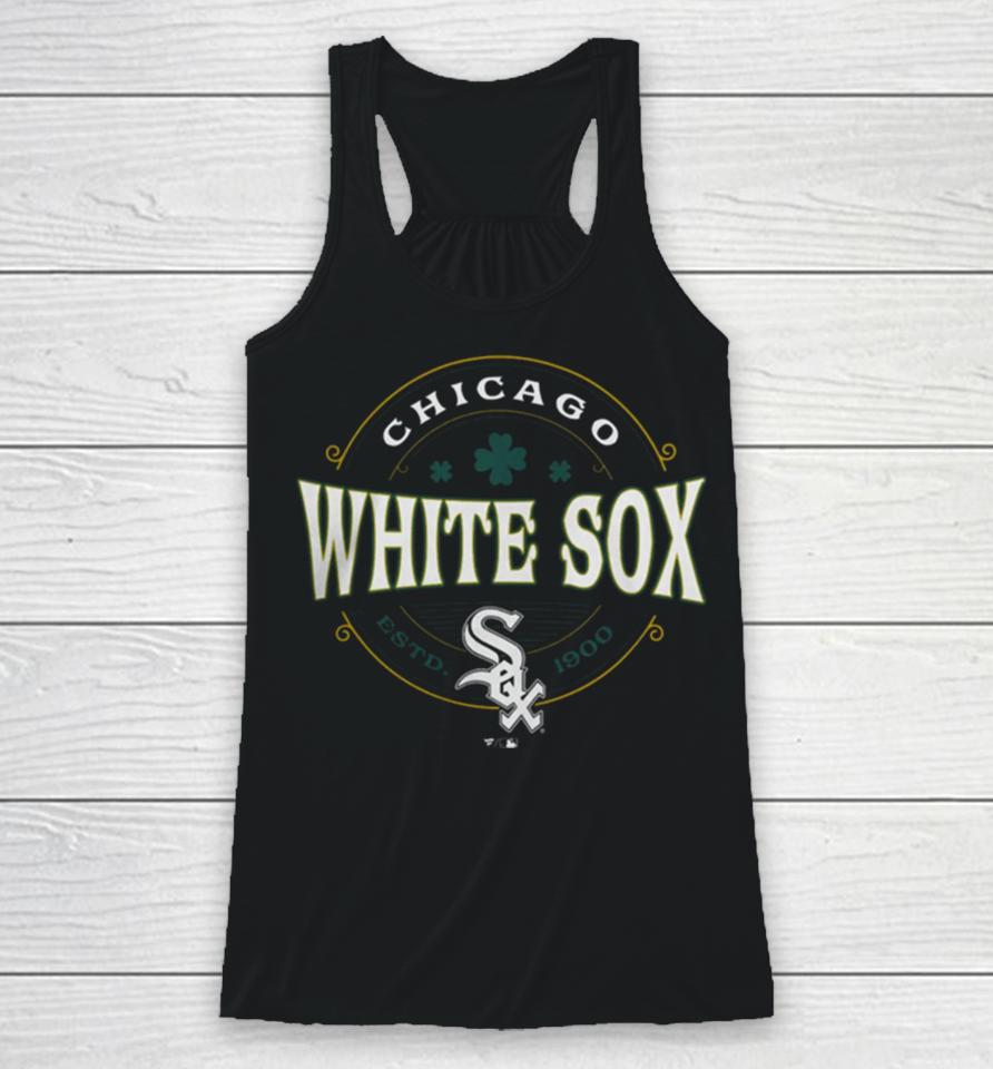 Chicago White Sox Fanatics Branded St. Patrick’s Day Lucky Racerback Tank