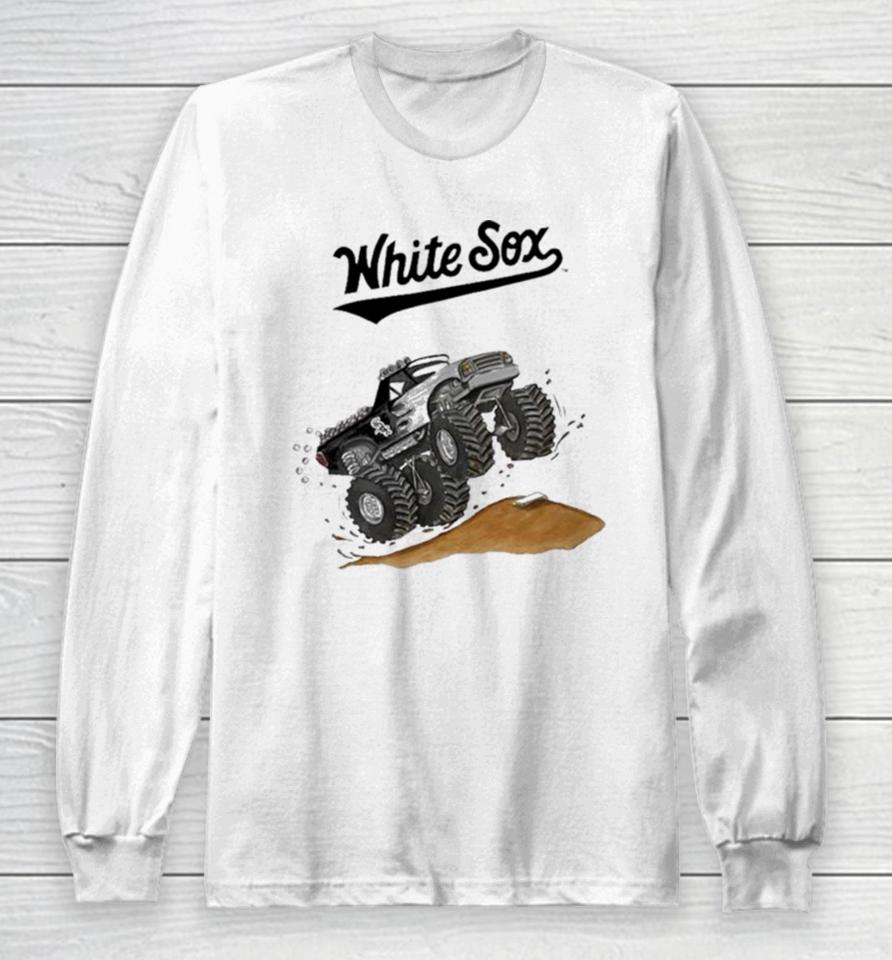 Chicago White Sox Monster Truck Mlb Long Sleeve T-Shirt