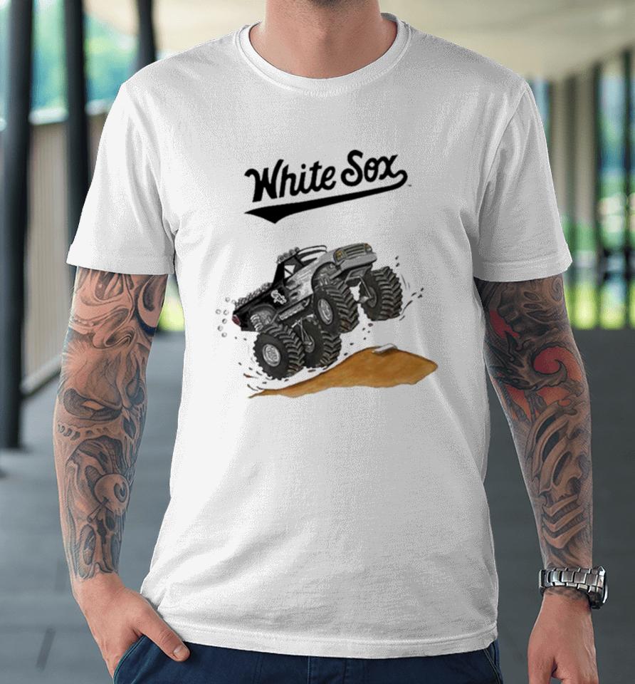 Chicago White Sox Monster Truck Mlb Premium T-Shirt