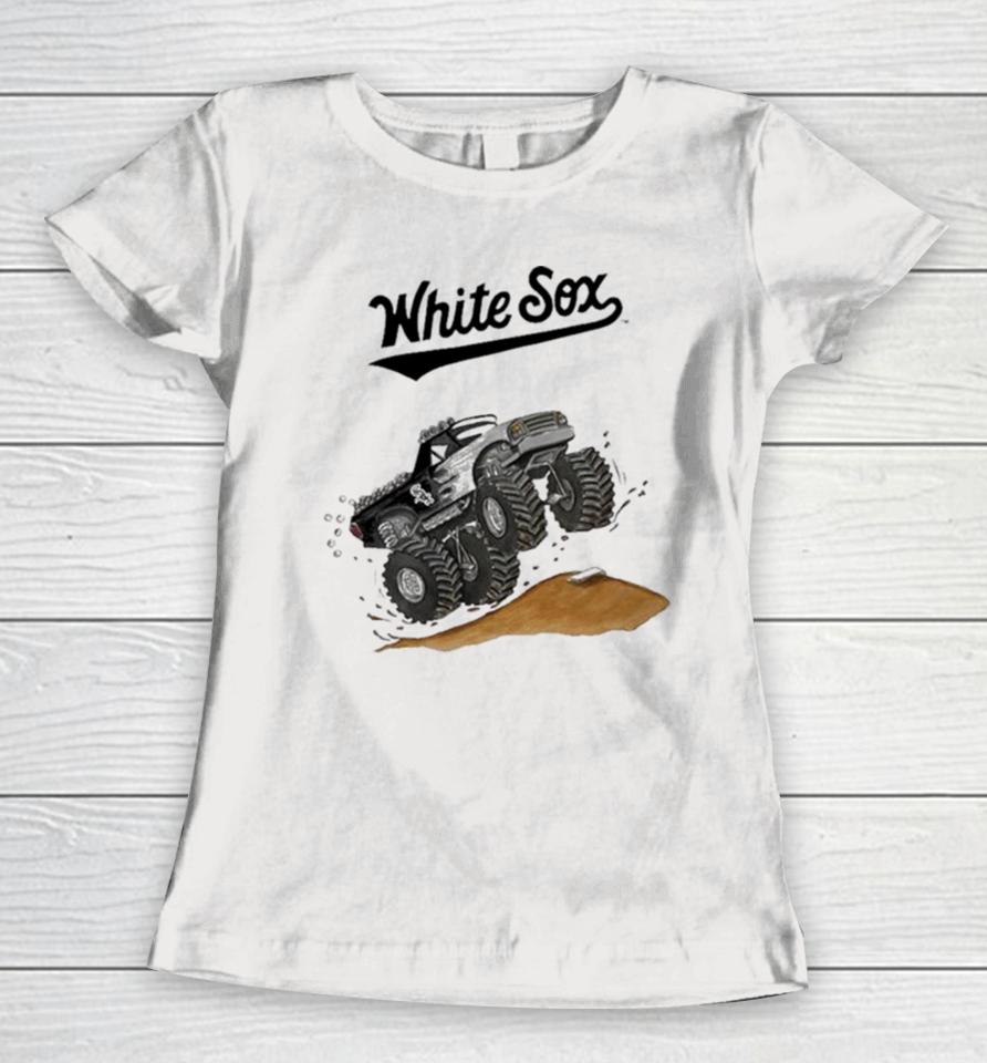 Chicago White Sox Monster Truck Mlb Women T-Shirt