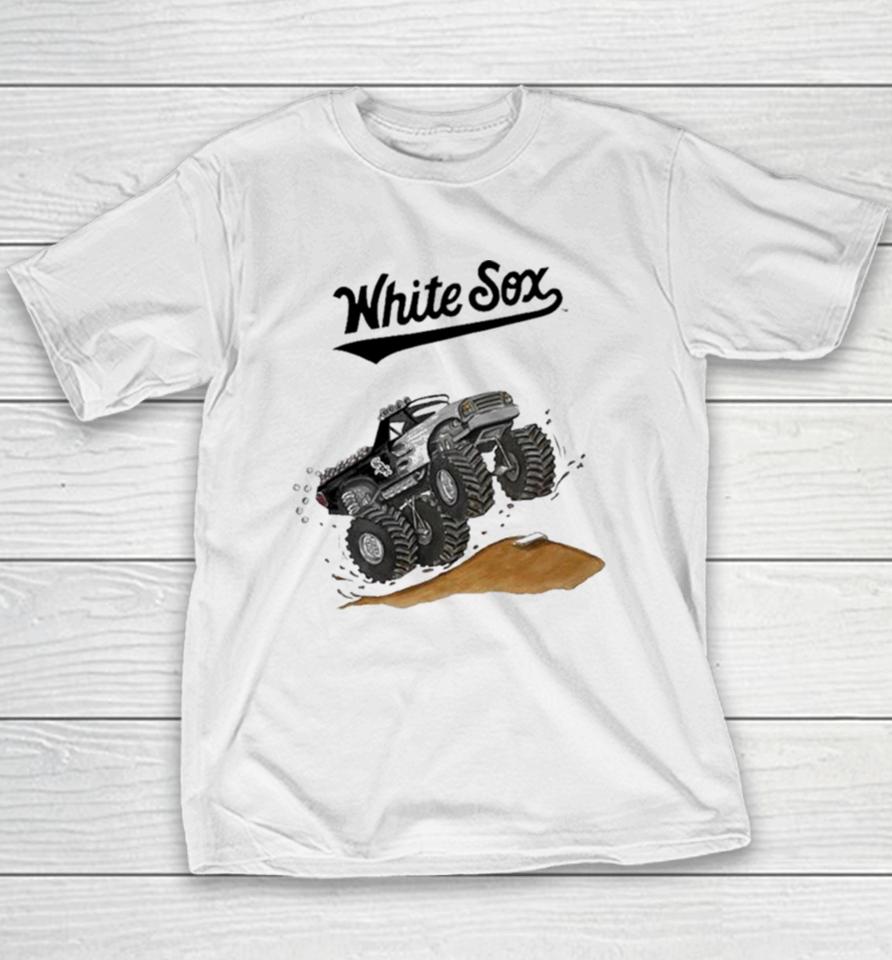 Chicago White Sox Monster Truck Mlb Youth T-Shirt