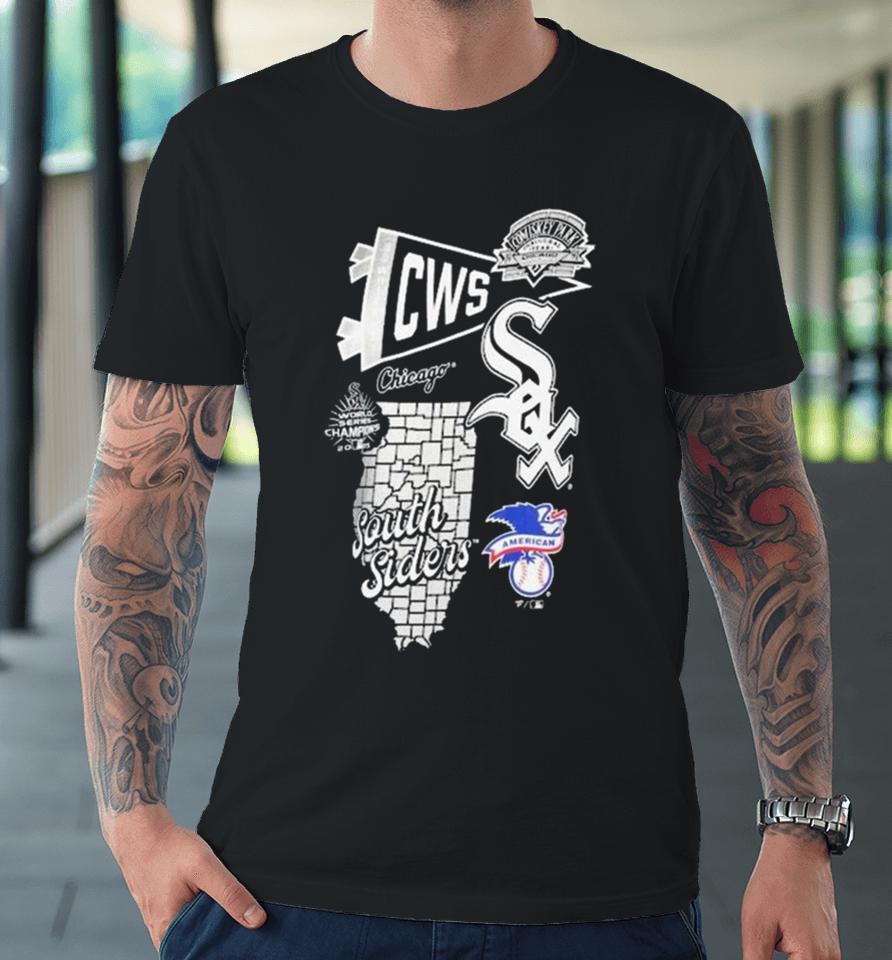 Chicago White Sox Split Zone South Siders Premium T-Shirt