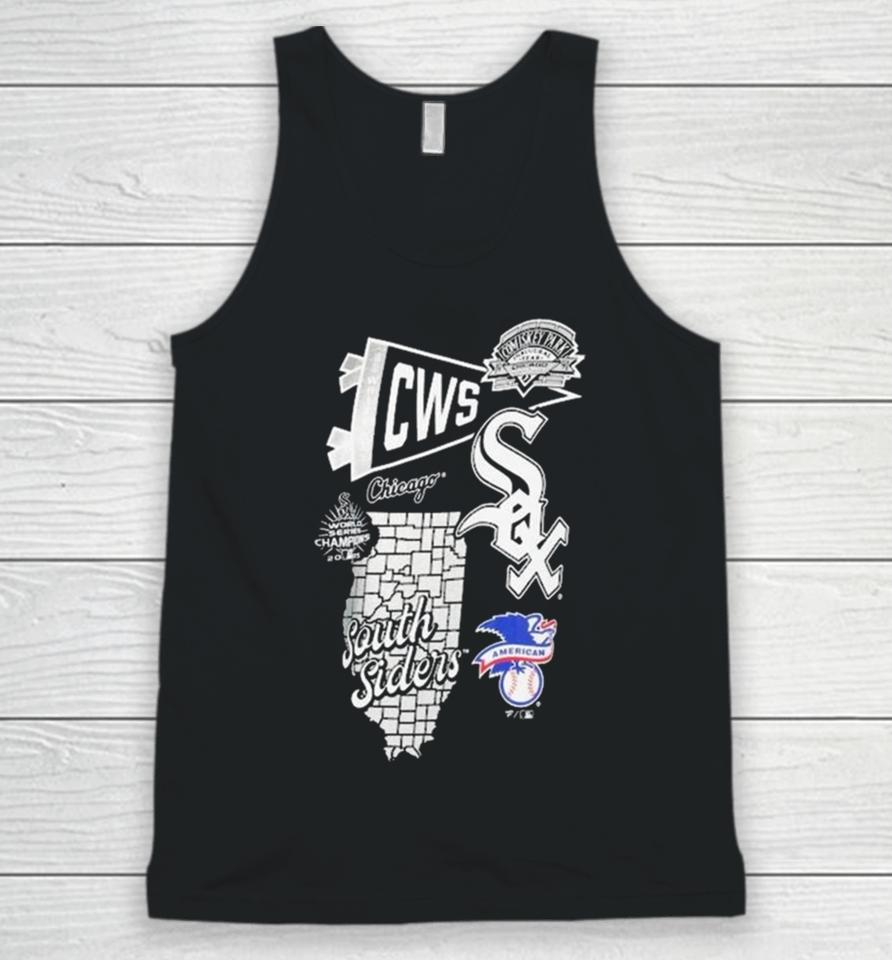 Chicago White Sox Split Zone South Siders Unisex Tank Top