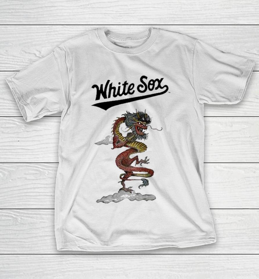 Chicago White Sox Tiny Turnip Infant 2024 Year Of The Dragon T-Shirt
