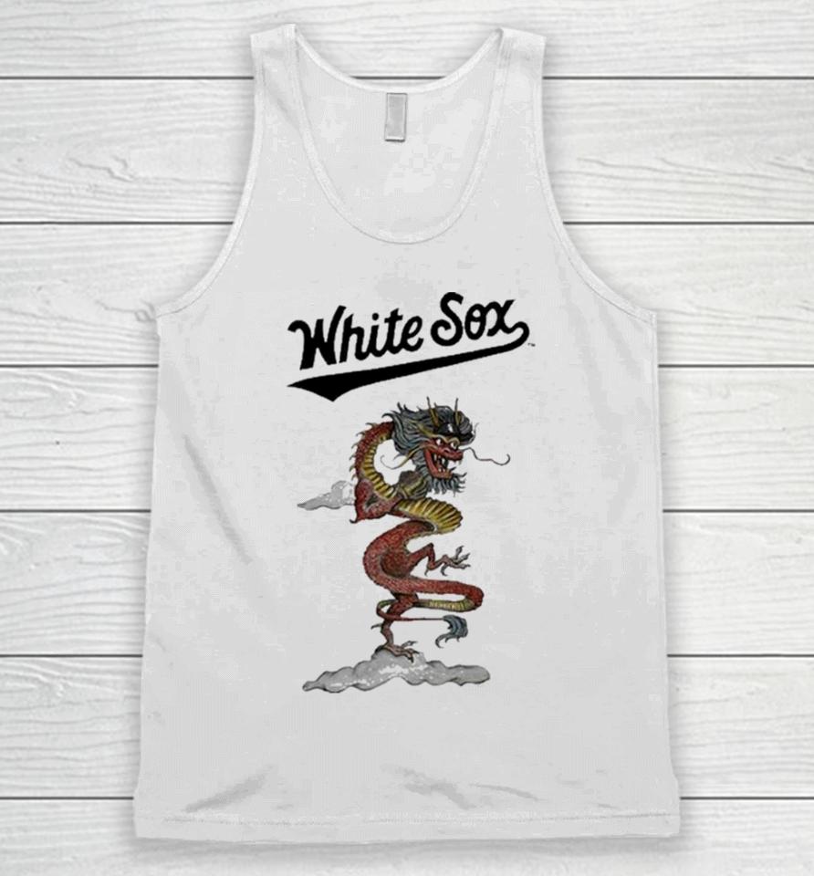 Chicago White Sox Tiny Turnip Infant 2024 Year Of The Dragon Unisex Tank Top