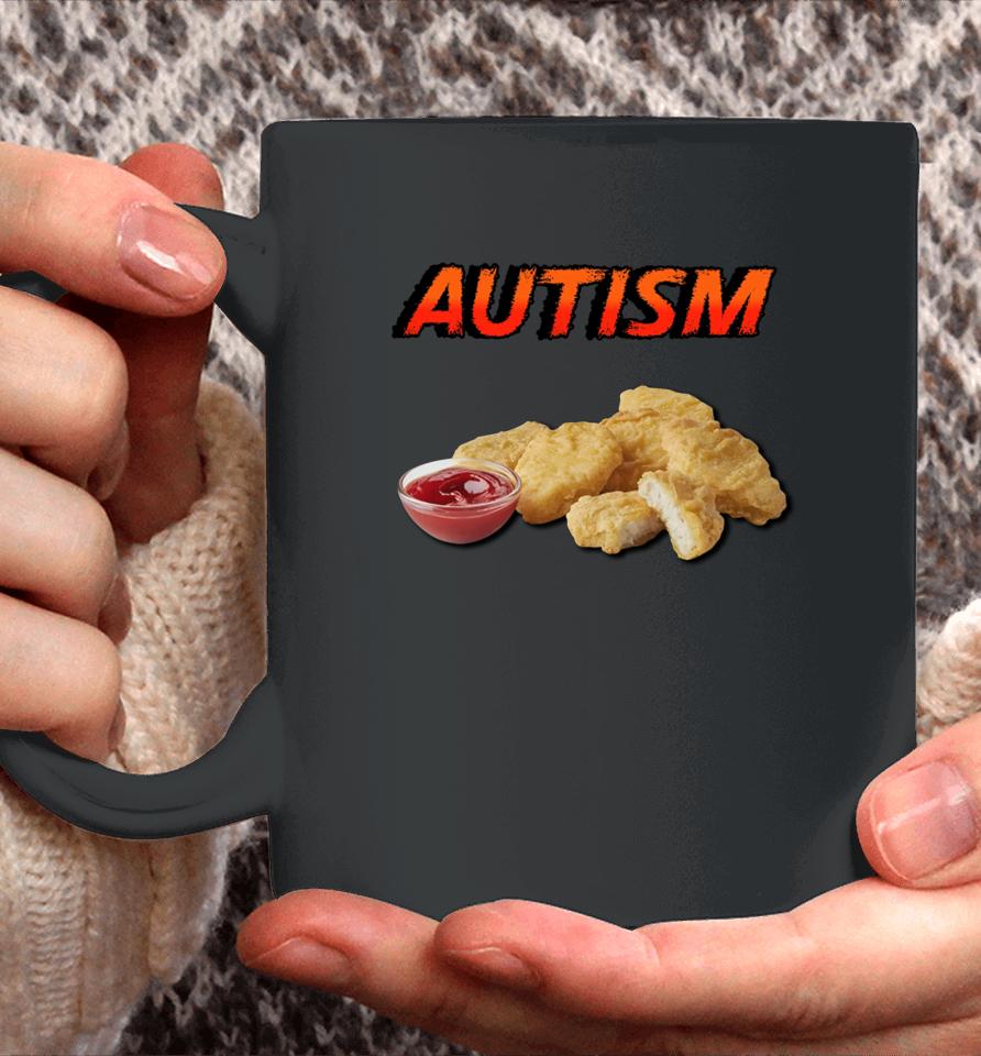 Chicken Nugget Autism Coffee Mug
