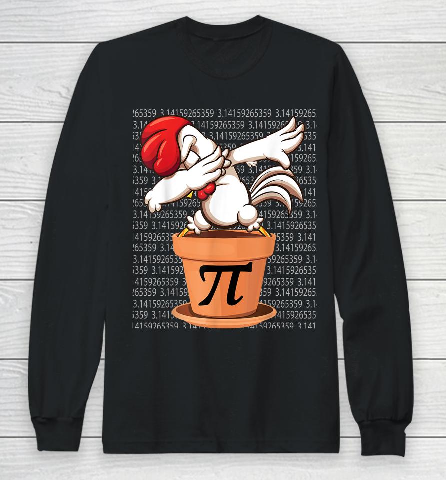 Chicken Pot Pi Day Long Sleeve T-Shirt