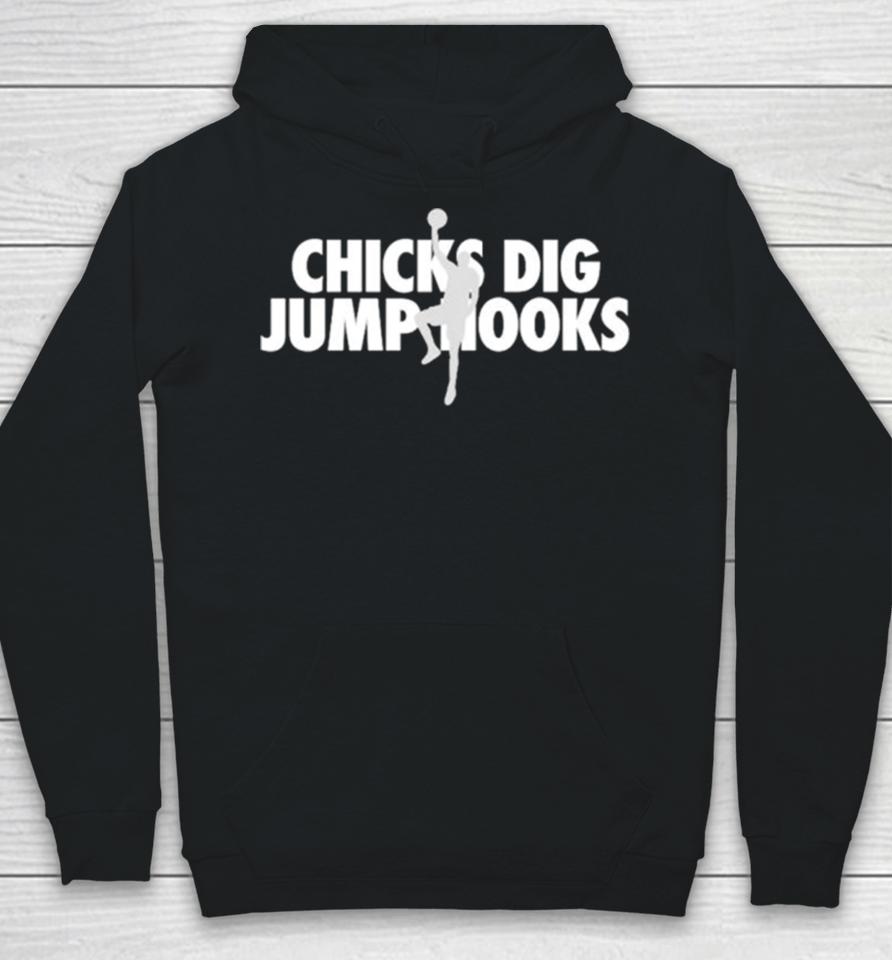 Chicks Dig Jump Hooks Hoodie