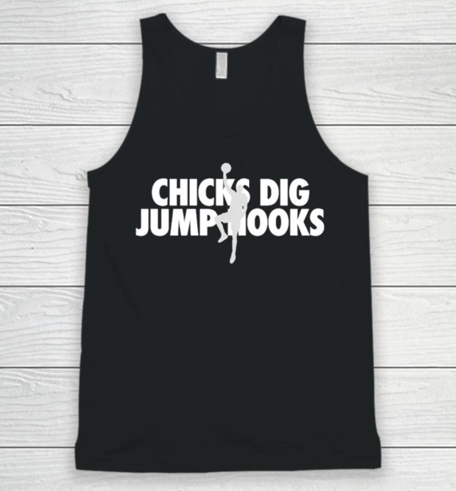 Chicks Dig Jump Hooks Unisex Tank Top