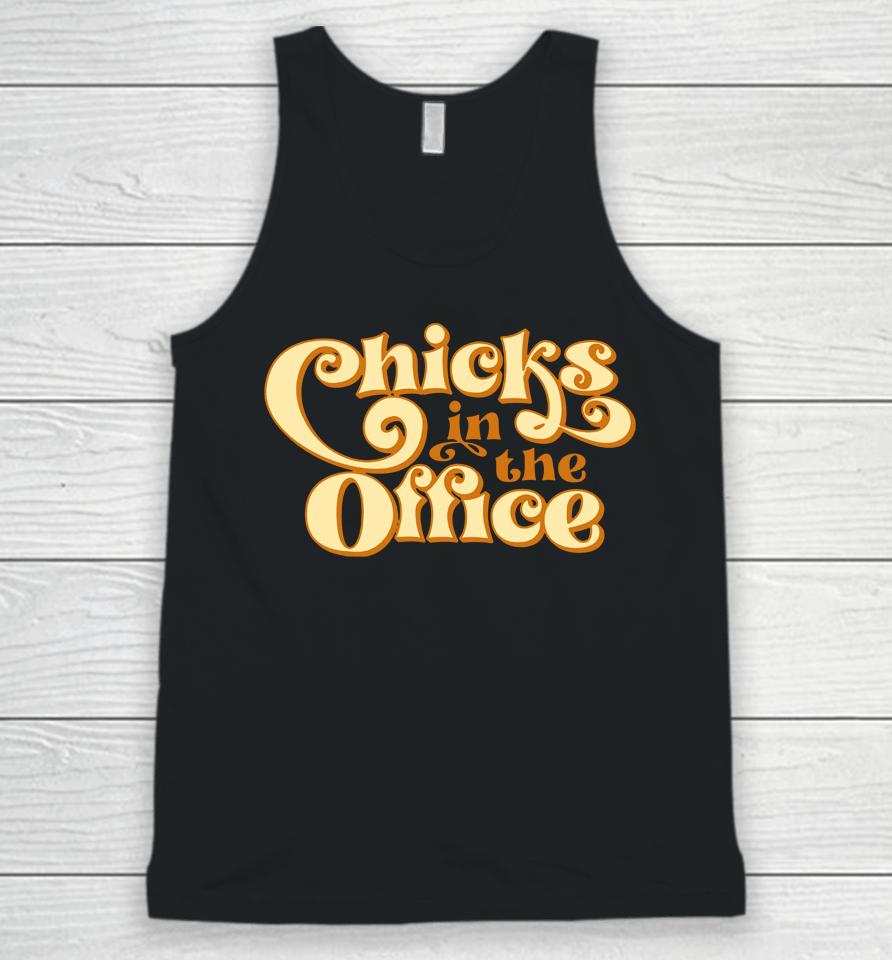 Chicks In The Office Cito 70'S Logo Unisex Tank Top