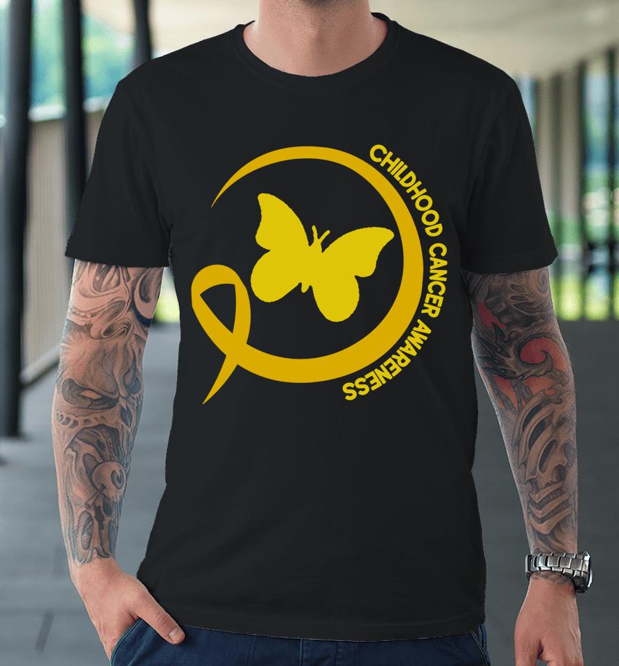 Childhood Cancer Awareness September Cancer Premium T-Shirt
