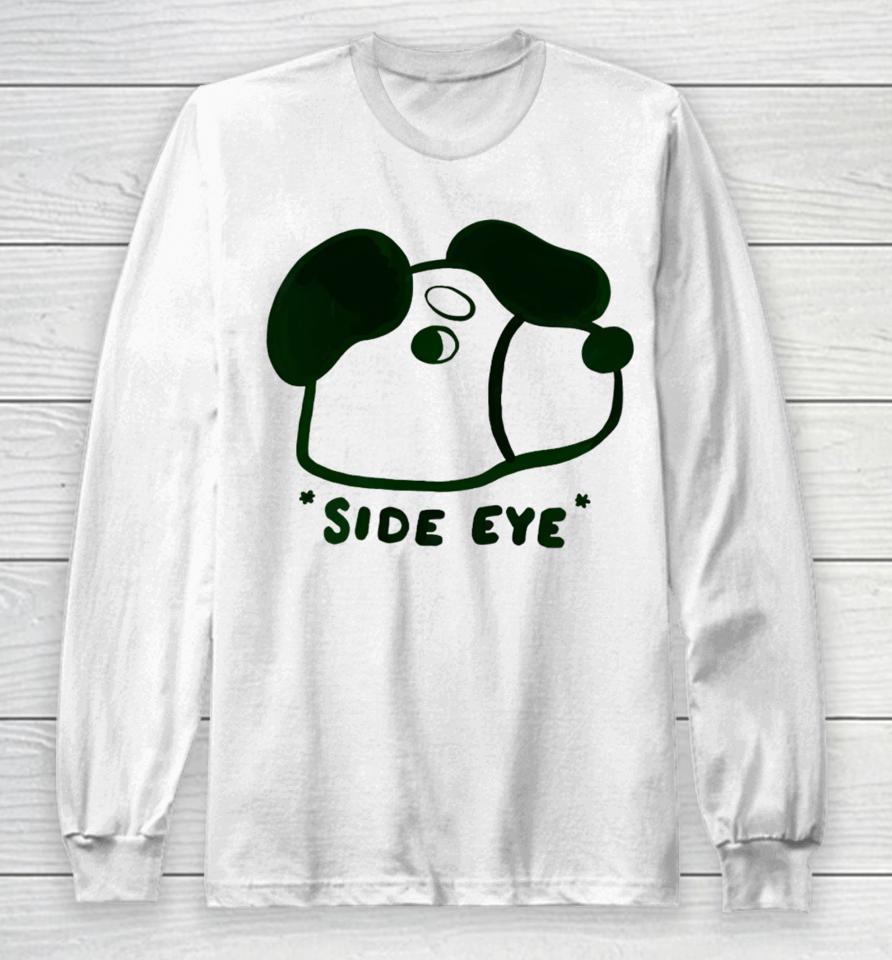Chocolett Dog Side Eye Long Sleeve T-Shirt